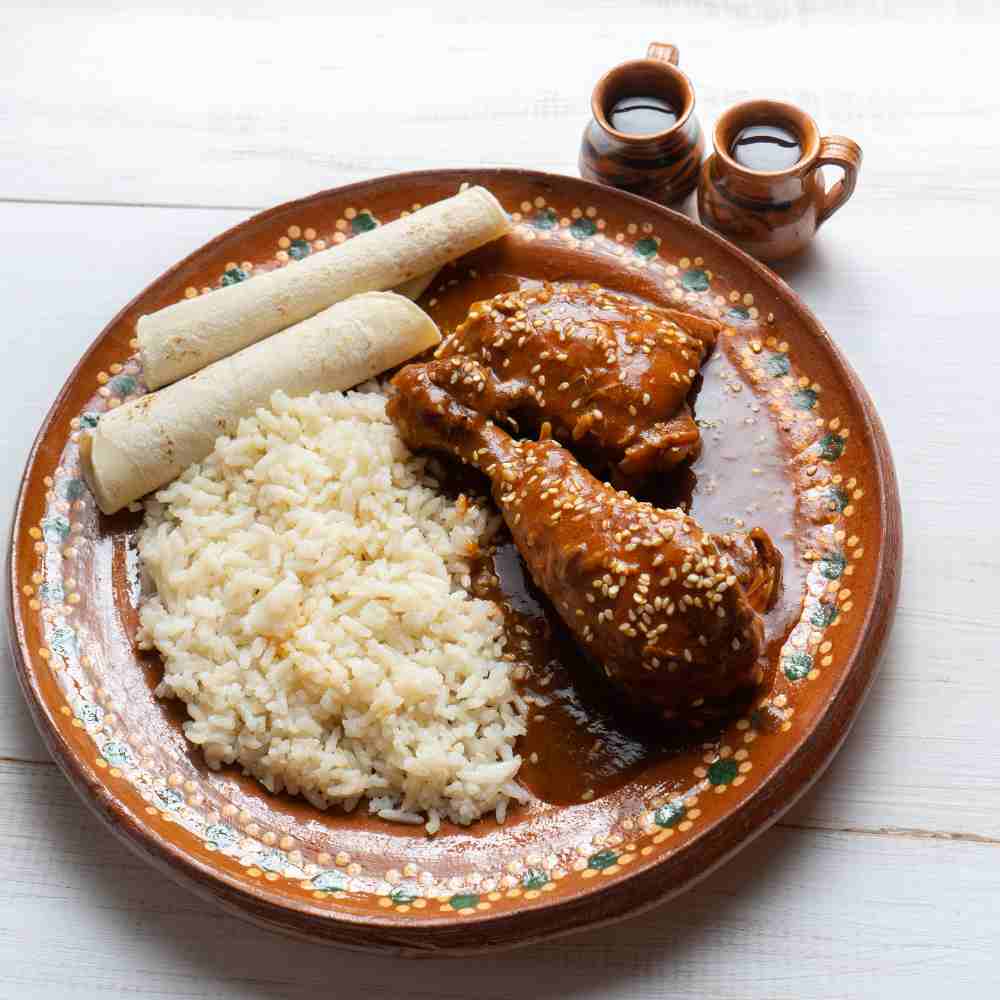 pollo con mole