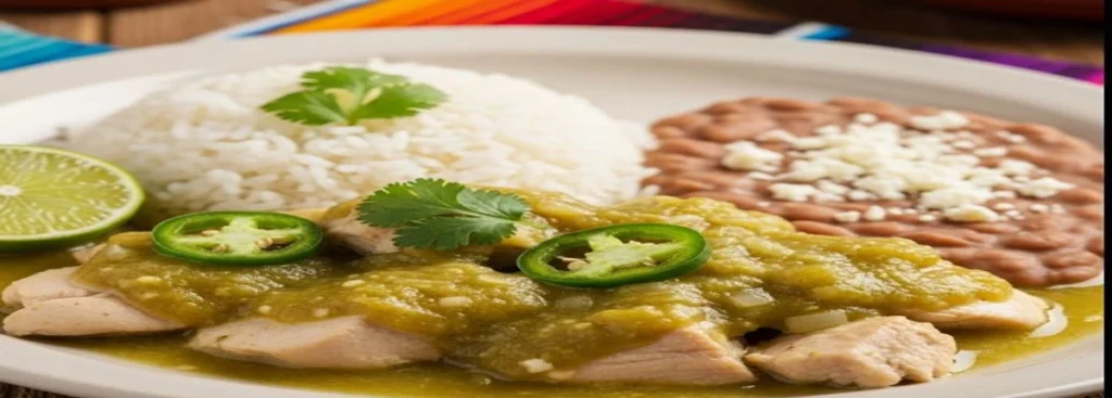 Pollo en salsa verde receta